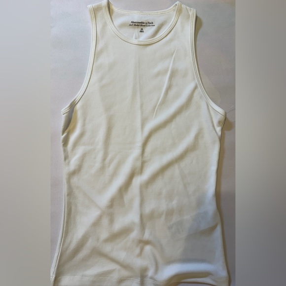 Abercrombie and Fitch High Neck Rib Cami - Picture 2 of 5
